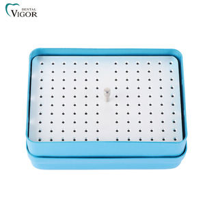 Soporte para Fresas Dentales, 120 Orificios, Caja Esterilizadora de Aluminio Autoclavable para Limas Endodónticas y Herramientas de Cuidado Bucal - Product Image 6