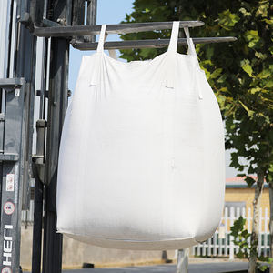 Sac jumbo tissé en polypropylène vierge PP de qualité alimentaire, capacité de 1000 kg, sac en vrac pour les chantiers de construction et les mines, sacs FIBC - Product Image 1
