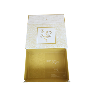 Kraft de Chocolate de laminación <span class=keywords><strong>ver</strong></span> cierres la ventana tapa con cerca de cartón al por mayor rectángulo magnético caja - Product Image 3