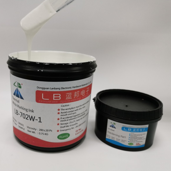 PCB White Thermal Marking Ink