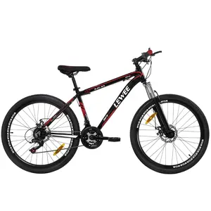 Lewee 2023 Nieuwe Lnovations Mountainbike 21 Speed Schijfrem Volwassen Mountainbike Koolstofvezel Frame Dikke Band Mtb Voor Sport