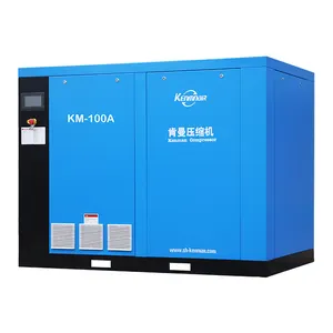 Long Work Life Electric Direct Drive Power Frequency Best Quality Air Compressor Machine 75kw