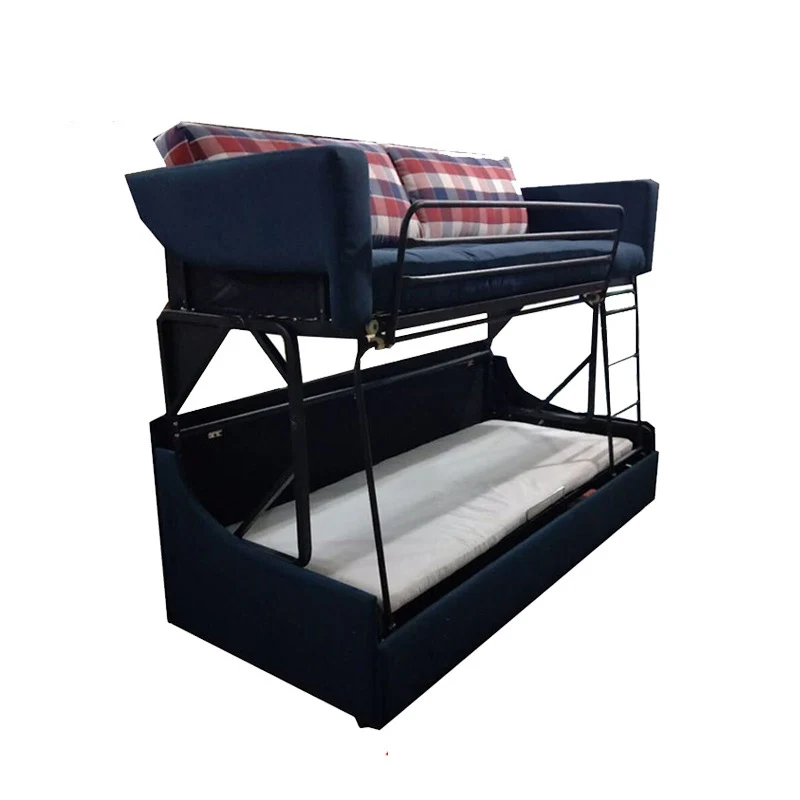 Modern design Space saving furniture folding sofa double bunk beds