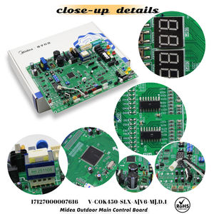 บอร์ดควบคุมหลักภายนอกอาคาร VRF รุ่น 17127000007616 VCOK450SLXA[V6M].D.1 แผงวงจรสำหรับเครื่องทำความเย็นระบบ VRF HVAC ของ Midea - Product Image 4