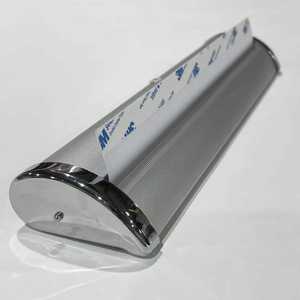 Nieuwe winkelopening promotie MiniA4 aluminium draagbare pull-up banner met gereedschapsloze montage voor 1 dollar - Product Image 5