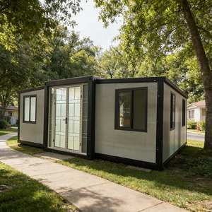 Maison conteneur extensible de luxe à 3 chambres, 40 pieds, préfabriquée, moderne, modulaire, norme européenne CE, avec matériaux ignifuges, Europe - Product Image 4