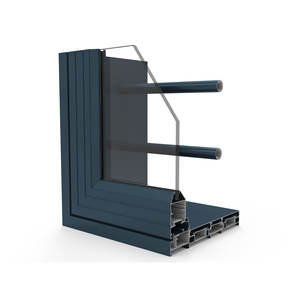 Perfil de aluminio para ventana abatible serie FMA, serie 6000, 6063 T5, marco biselado y chamuscado para villa moderna - Product Image 5