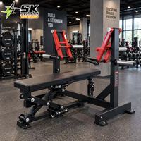 Équipement de musculation commercial SK : Machine à charge de plaques pour centre de fitness, presse à banc ISO autonome, vente en gros