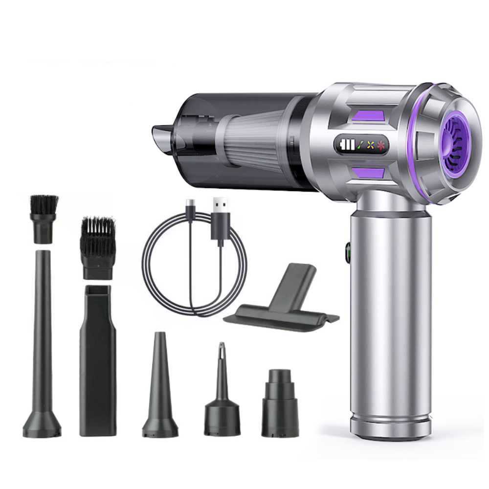 17000Pa Cordless Handheld Vacuum Cleaner with Brushless Motor – Portable Mini Wireless Vacuum for Home &amp; Car