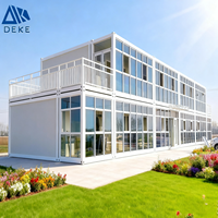 Maisons conteneurs préfabriquées portables de haute qualité de 20 pieds en kit, modulaires et prêtes à l'emploi, à vendre