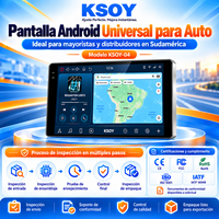 KSOY-04 Radio Android 1DIN 4 + 64G Para Coche Reproducteur De Carro Reproducteur De DVD De Autos Android Radio De Coche Android