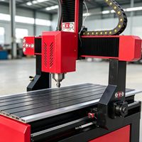 Mini routeur CNC économique 6090, machine de gravure et de sculpture sur bois à 3 axes, zone de travail 600x900 pour petit atelier