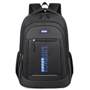 Lusence Sport <b>Backpack</b> <b>Large</b> Capacity Unisex Casual Travel Laptop Bag Business <b>School</b> Use Black Gray Military Green Navy Blue - Product Image 5