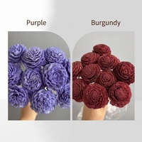 Fleurs artificielles écologiques en bois Sola personnalisées pour diffuseurs, disponibles en gros, pour la décoration intérieure, la fête des Mères et les mariages