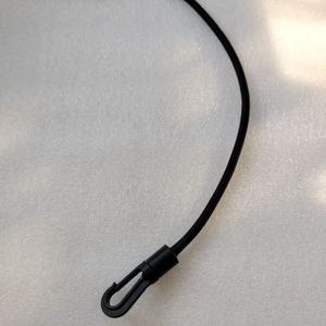 Tow <b>Hook</b> Elastic Rope With <b>Snap</b> <b>Hooks</b> 5Mm 25Cm For Boat Kayak Canoe Outdoor Use Steel Material - Product Image 4