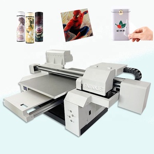 Hochwertiger UV-Drucker A1 Flach bett UV DTF Druckmaschine Direkt druck & UV DTF <span class=keywords><strong>2</strong></span> in 1 Neues Design - Product Image 1