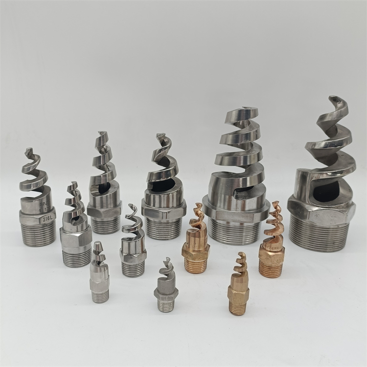 Spiral Spray Nozzle Stainless Steel Spiral