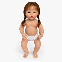Nuevo Muñeco Bebé Reborn de 45 cm (18 Pulgadas), Realista, de Vinilo Suave, Muñeca Princesa, Juguete para Casa de Muñecas