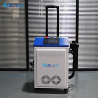 Machine de nettoyage au laser à fibre 300W pour l'élimination de la rouille sur le métal, le plastique, le caoutchouc et l'électronique