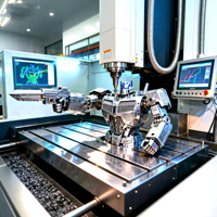 Pièces de machine-outil CNC industrielles sur mesure à 5 axes en acier inoxydable, petites pièces, usinage CNC de haute précision