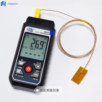 Capteur thermocouple de type K haute température avec isolation en fibre de verre, patch auto-adhésif pour mesure de surface, OEM ODM IP68