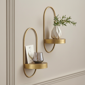 Étagère murale fonctionnelle en fer et bois, style industriel rustique, pour l'organisation de la maison, d'un fabricant fiable. - Product Image 1