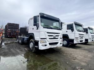 รถบรรทุกหัวลากดีเซล Sinotruk Howo 6x4 ขับเคลื่อนด้วยมือซ้าย มาตรฐานไอเสียยูโร <span class=keywords><strong>3</strong></span> ราคาถูกจากโรงงานโดยตรง - Product Image 2