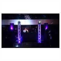 Aluminio iluminación cabeza móvil DJ luz truss stand truss para la venta