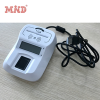 Lector de Tarjetas Inteligentes de Plástico con Conexión a PC, Contacto/Sin Contacto, Huella Dactilar, Múltiples Interfaces, Distancia de Lectura de 0-3 m, ISO-14443 A/B