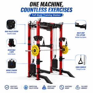 Rack de Squat Multifonctionnel en Acier Inoxydable pour Entraînement Fonctionnel – Équipement de Gym Commercial - Product Image 2