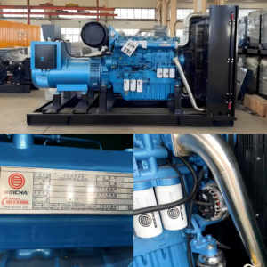 <span class=keywords><strong>60Hz</strong></span>発電所用濰柴博動ディーゼル発電機セット、工場定格出力520kW、650kVA、発電価格 - Product Image 5