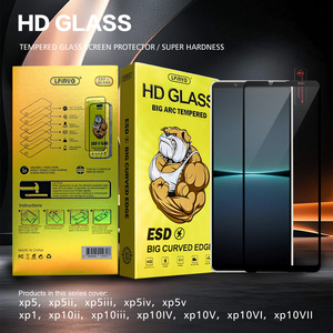 Protection d'écran en verre trempé incurvé 3D haute teneur en aluminium à couverture intégrale pour Sony XZ3 4 XPERIA 1 2 <span class=keywords><strong>5</strong></span> 10 II III IV V VI - Product Image 6