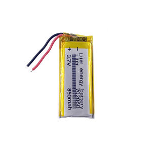 Li-poバッテリー 702060 850mAh リチウム充電式バッテリー 3.7V モバイルバッテリー用 - Product Image 3
