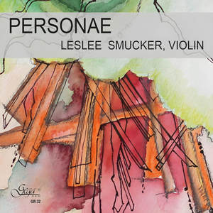 Violon Personae Leslee Smucker en bois d'ébène avec table en épicéa et fond/côtés en érable, instrument de musique de haute qualité - Product Image 1
