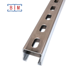 1-5/8 "304สแตนเลส slotted C strut Channel - Product Image 6