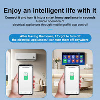 Interrupteur intelligent Zigbee 63A avec moniteur d'énergie, programmation horaire, disjoncteur, relais temporisé, MCB, protection contre les surtensions, compatible Smart Life