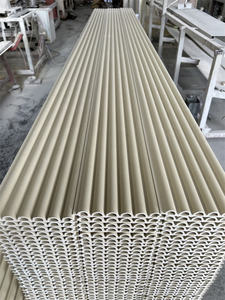 แผงตะแกรง WPC ตก<span class=keywords><strong>แต่ง</strong></span>กลางแจ้งสำหรับหุ้ม<span class=keywords><strong>ผนัง</strong></span>รั้วและโครงตาข่าย - Product Image 3