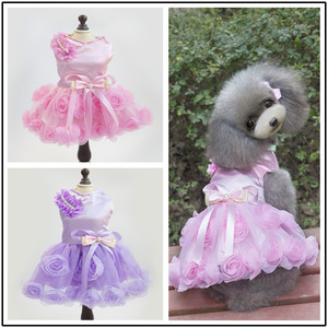 OEM Fabricante personalizado Saia para animais de estimação barata por atacado Princesa Menina Fêmea Roupas para cães de estimação Roupas personalizadas para cães - Product Image 6