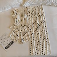 Pyjamas en modal pour femmes, doux, été, vente chaude, couleur unie, délicats, raffinés, à volants, chemises de nuit décontractées, vêtements de maison