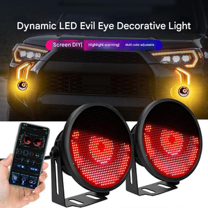 Fari Fendinebbia LED per Auto con Controllo App, Luci Decorative Atmosferiche Occhi del <span class=keywords><strong>Diavolo</strong></span> Dinamici - Product Image 2