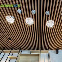 Lames décoratives en WPC co-extrudé, résistantes à l'eau et aux UV, à faible entretien, tendance 2025, couleur personnalisée pour hôtels et villas