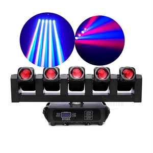 2022ใหม่ดีเจดิสโก้ Strobe ผล RGBW 4in1นำย้ายหัวแสงลำแสงแฟลช2in1 <span class=keywords><strong>Sonos</strong></span> ย้ายแสง - Product Image 1