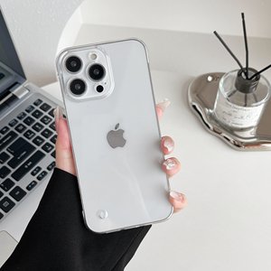 เคสโทรศัพท์ใสพิเศษบางเฉียบสำหรับโทรศัพท์มือถือรุ่น 16 15 14 13 12 11 Pro ผลิตจากวัสดุ PC - Product Image 1