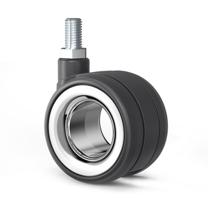 Exquisite <span class=keywords><strong>3</strong></span>-Zoll-Polyurethan-Bürostuhlrollen Haushalts möbel Hohl bremse Hohl rollen ohne Rollen - Product Image 4