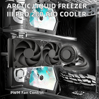Refroidisseur d'eau pour processeur Liquid Freezer III Pro 280 PC AIO, cuivre, aluminium, 2x140mm radiateur, pompe PWM, ventilateur VRM, AM5/AM4, Intel LGA1851/1700