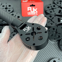 Support de fixation moteur en fibre de carbone RJXHOBBY 25mm 28mm 30mm pour drone, pièces de drone multi-axes