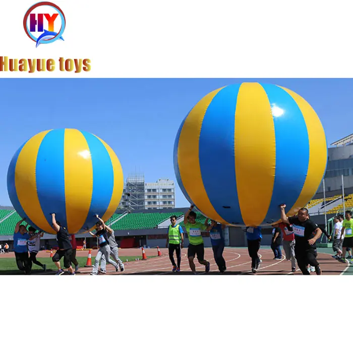 Aufblasbarer Wasserball Künstlicher aufblasbarer Ball Juegos Schlauchboote für Teambuilding-Spiele