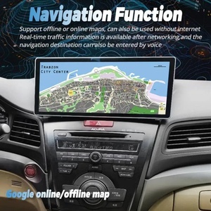 เครื่องเล่นมัลติมีเดียติดรถยนต์ระบบนำทาง GPS สเตอริโอขนาด 12.3 นิ้ว สำหรับ Acura ILX ปี 2013-2019 พร้อมระบบ Android 15, DSP และ Carplay รับประกัน 1 ปี - Product Image 5