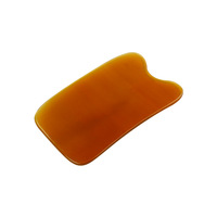 Planche Gua Sha en corne de buffle noire naturelle pour massage corporel anti-arthritique et outil de beauté sain, classe I