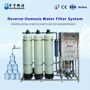 Sistema di Purificazione dell'Acqua a Osmosi Inversa con Pompa e Serbatoio a Pressione 500L/Ora per Addolcimento/Dissalazione/Filtrazione/Purificatore d'Acqua Domestico - Product Image 1